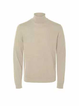 SELECTED | Pull à col roulé SLHTRAY | creme